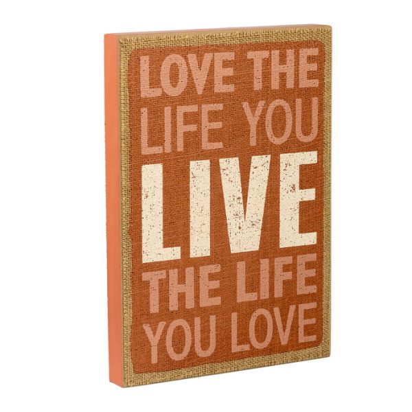 Панно настенное декоративное в винтажном стиле Live — изображение 3