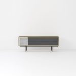 тумба ТВ Bdesign Quadro new белого цвета