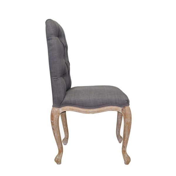 стул с мягкой обивкой Meliso gray — изображение 2