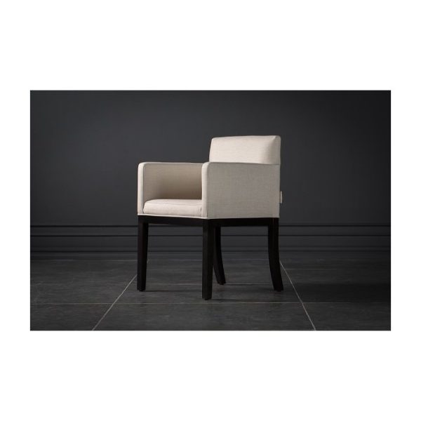 стул с мягкой обивкой голубой — изображение 4