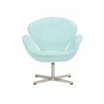 Кресло Swan Chair Tiffany  голубое