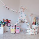 Тканевая корзина Funky Owl из 100% хлопка — изображение 4