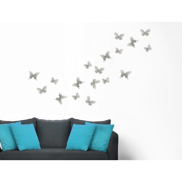 Декор для стен Umbra mariposa 9 никель — изображение 3