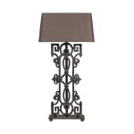 Настольная лампа Greek Key Baluster Table