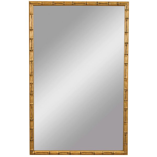 Настенное Зеркало Золотой Бамбук — изображение 3