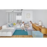 Ковер GAN Silai синий 170х240 — изображение 4