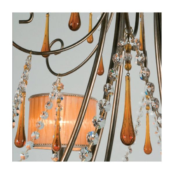 Настольная лампа Jago Quadrotti с бежевым абажуром — изображение 2