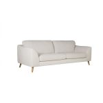 Трехместный диван KLARA  белый  — изображение 2