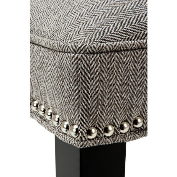 стул с мягкой обивкой  Bermuda серый — изображение 3