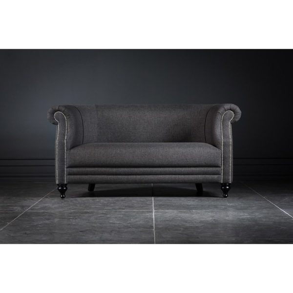 Диван Марлоу декорированный  металлическими клёпками — изображение 5