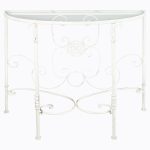 Консоль Паризьен белый антик