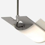 Спот Oligo HIGH FLIGHT с плафоном из металла с белой стеклянной вставкой — изображение 2