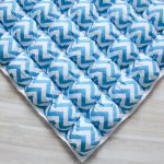 Игровой коврик Бомбон Blue Zigzag 110х110 см