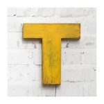  буква из металла ABC