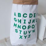 Эко-мешок для игрушек из крафт бумаги Alphabet — изображение 6