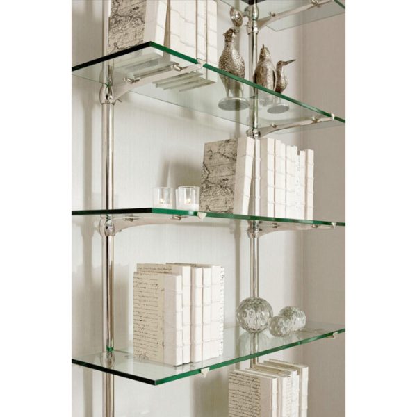 Стеллаж  Wall Pulitzer Double из никелированного металла 240x220x41 см — изображение 4