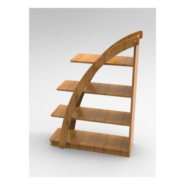 Стеллаж Парус К14 Золотистый Дуб — изображение 14