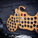 Копилка для пивных крышек ANTON ANTON Harley из натуральной березовой фанеры — изображение 2