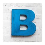  буква из металла ABC