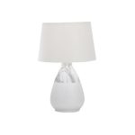 Настольная лампа Omnilux с белым абажуром