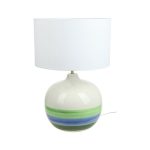   Настольная лампа Sporvil с белым абажуром