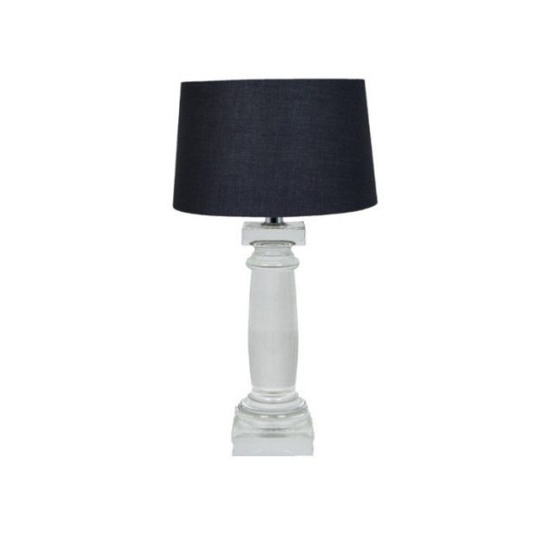 Настольная лампа Poeta с черным абажуром  — изображение 1