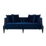 Диван Caroline синего цвета
