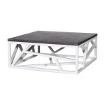 Стол журнальный Geometric из дерева и металла 