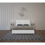 Кровать Shining Modern 160x200 см Велюр Молочный — изображение 8