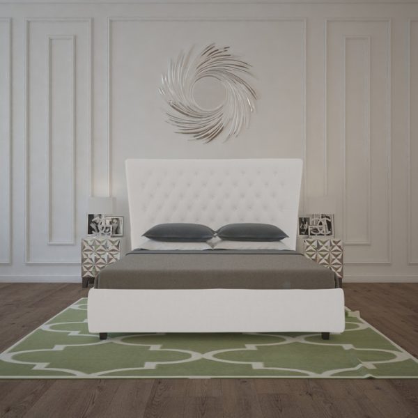 Кровать QuickSand 200х200 Велюр Бежевый — изображение 7