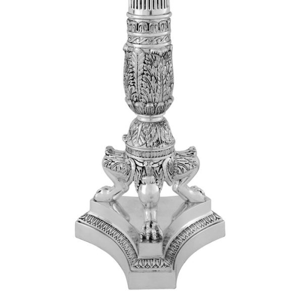 Настольная лампа  Marchand  с белым абажуром  — изображение 3