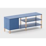 Тумба под ТВ Latitude SAGA SEVER синяя
