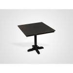 Кофейный столик для завтрака квадратный из дерева со старением