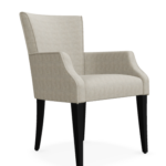 стул с мягкой обивкой Шерингем с подлокотниками