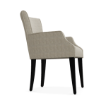 стул с мягкой обивкой Шерингем с подлокотниками — изображение 3