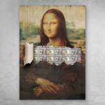 Картина Rich B*tch Мона Лиза "Доллар"