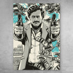 Картина Escobar Plata O Plomo