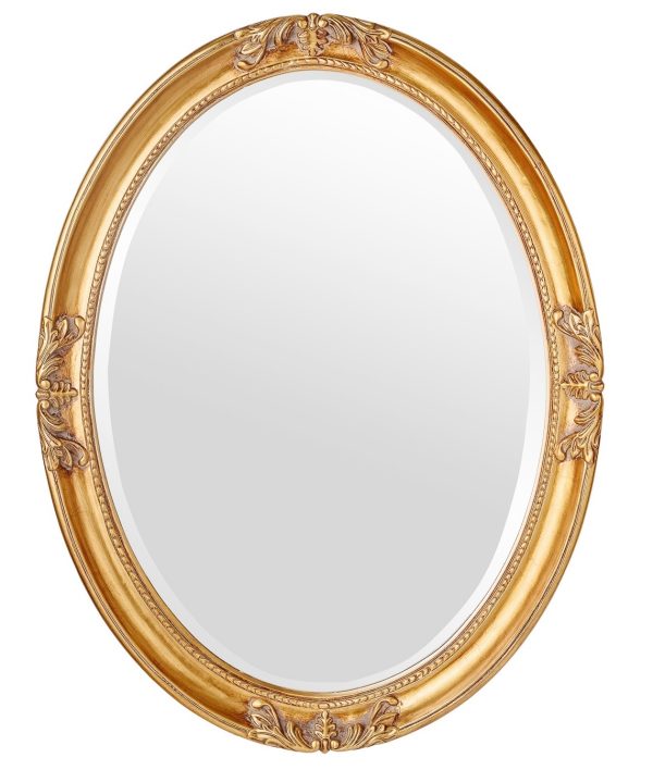 Овальное зеркало в раме Daisy Gold фото и цена, купить