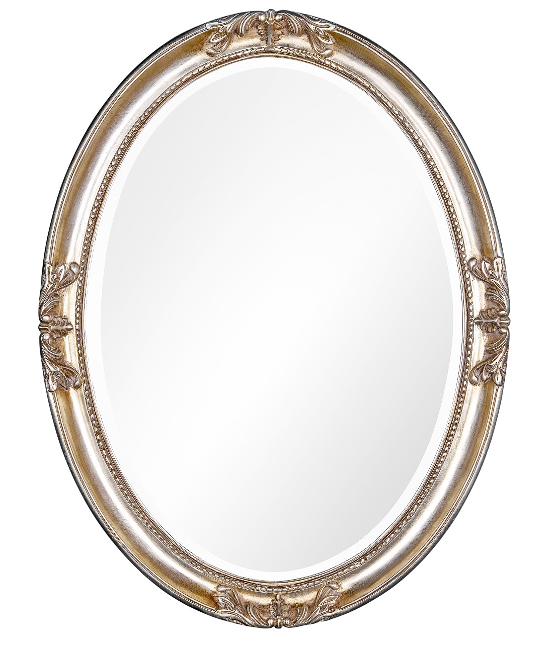 Овальное зеркало в раме Parigi Silver фото и цена, купить