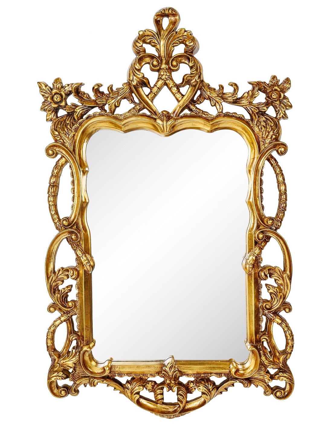 Зеркало в резной раме Floret Gold фото и цена, купить
