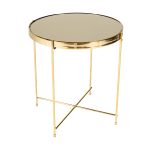 Приставной столик Gatsby M Gold 0.45x0.43x0.43м