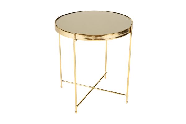 Приставной столик Gatsby M Gold 0.45x0.43x0.43м