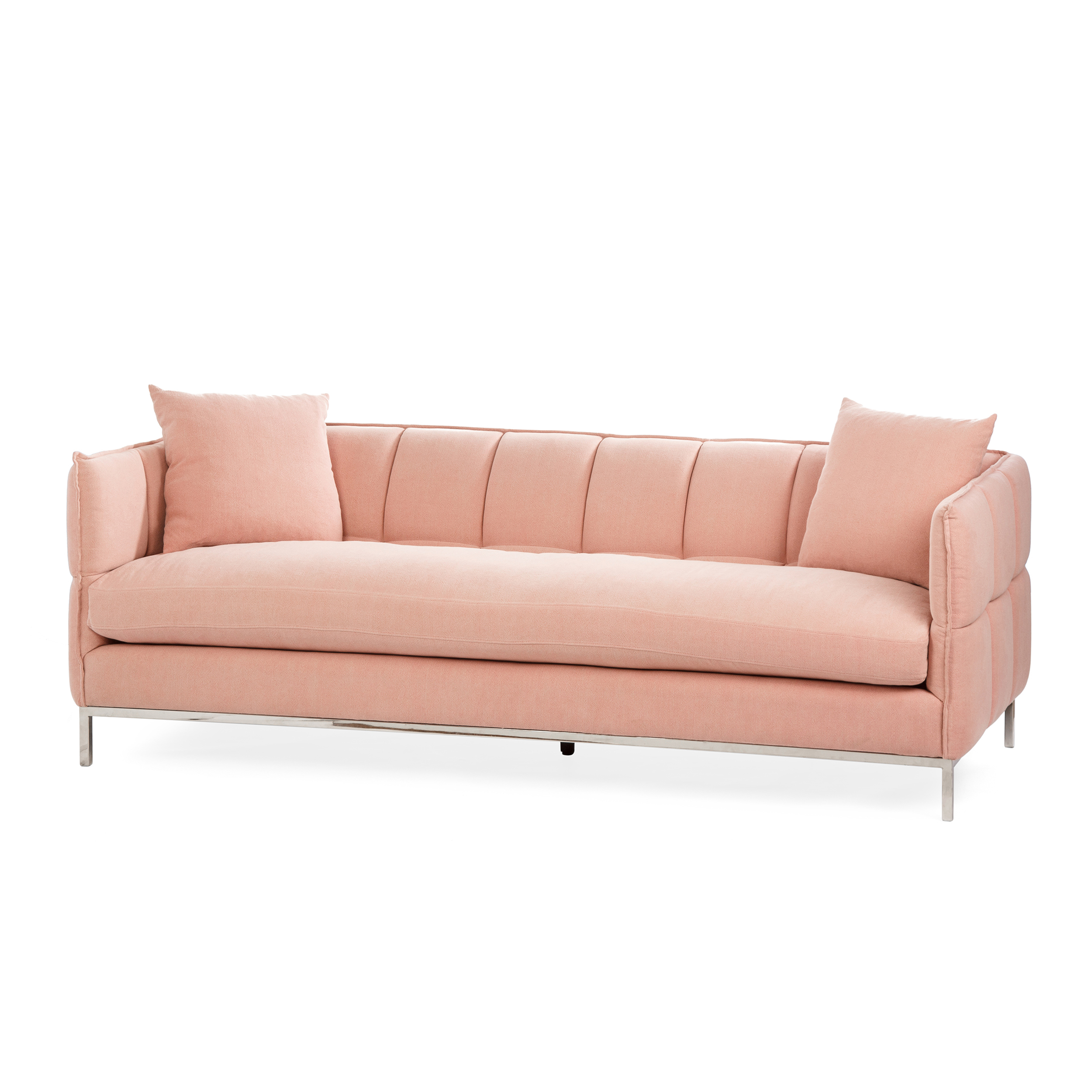 Cat sofa розовые. Розовый диван. Пудровый диван. Софа розовая. Прямой диван пудровый.