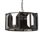 Подвесной светильник Strip серый малый