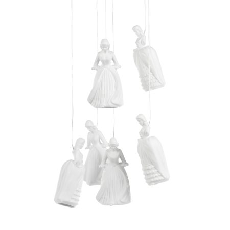 Подвесной светильник Forest Nymphs, 6 ламп