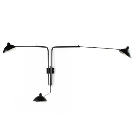 Настенный светильник Sconce Mouille 3 лампы 3