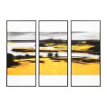Постер Triptych: Golden Shores 40,4х90,4