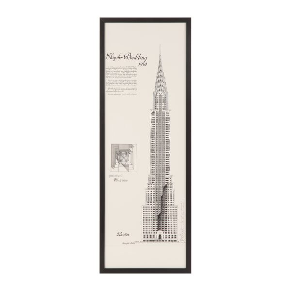 1 Постер Chrysler Building 35,6х100,6 — изображение 1