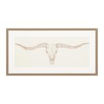 Постер Western Skull Mount 56,8х109,8