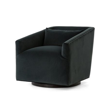 Кресло York Swivel Smoke